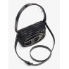1DR denim shoulder bag with used effect