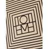 Centered Monogram silk foulard