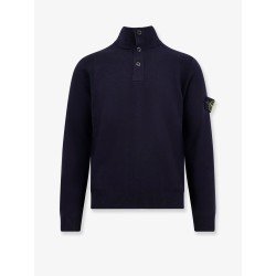 Certified virgin wool blend sweater