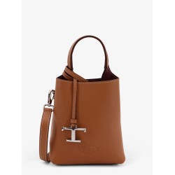 Leather shoulder bag