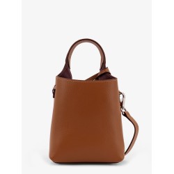 Leather shoulder bag