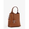Leather shoulder bag
