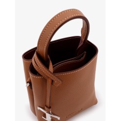 Leather shoulder bag