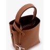 Leather shoulder bag