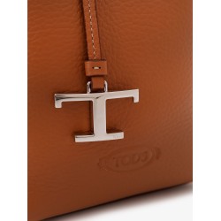 Leather shoulder bag