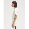 Cotton t-shirt with logo embroidery