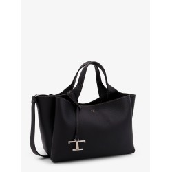 Leather shoulder bag