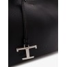 Leather shoulder bag