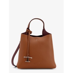 Leather shoulder bag