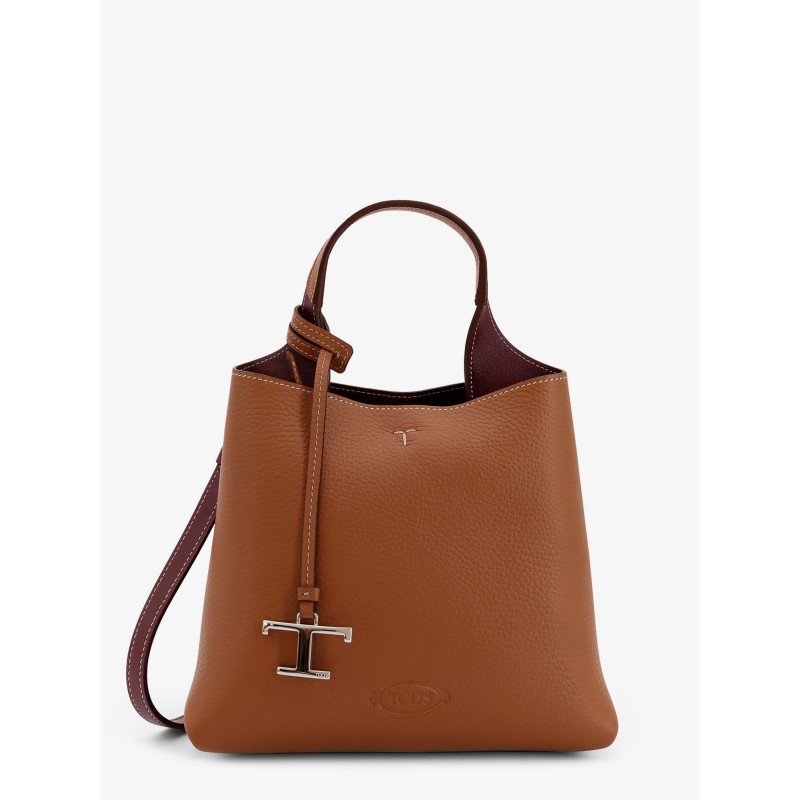 Leather shoulder bag