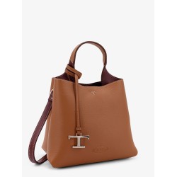 Leather shoulder bag