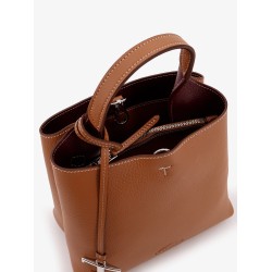 Leather shoulder bag