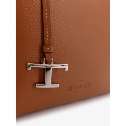 Leather shoulder bag