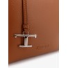 Leather shoulder bag