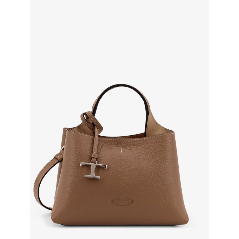 Leather shoulder bag