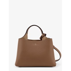 Leather shoulder bag