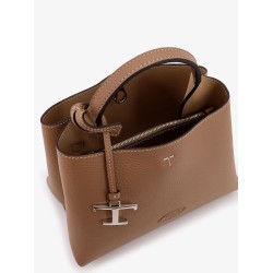 Leather shoulder bag