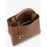 Leather shoulder bag