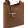 Leather shoulder bag