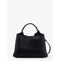 Leather shoulder bag