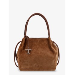 Suede shoulder bag