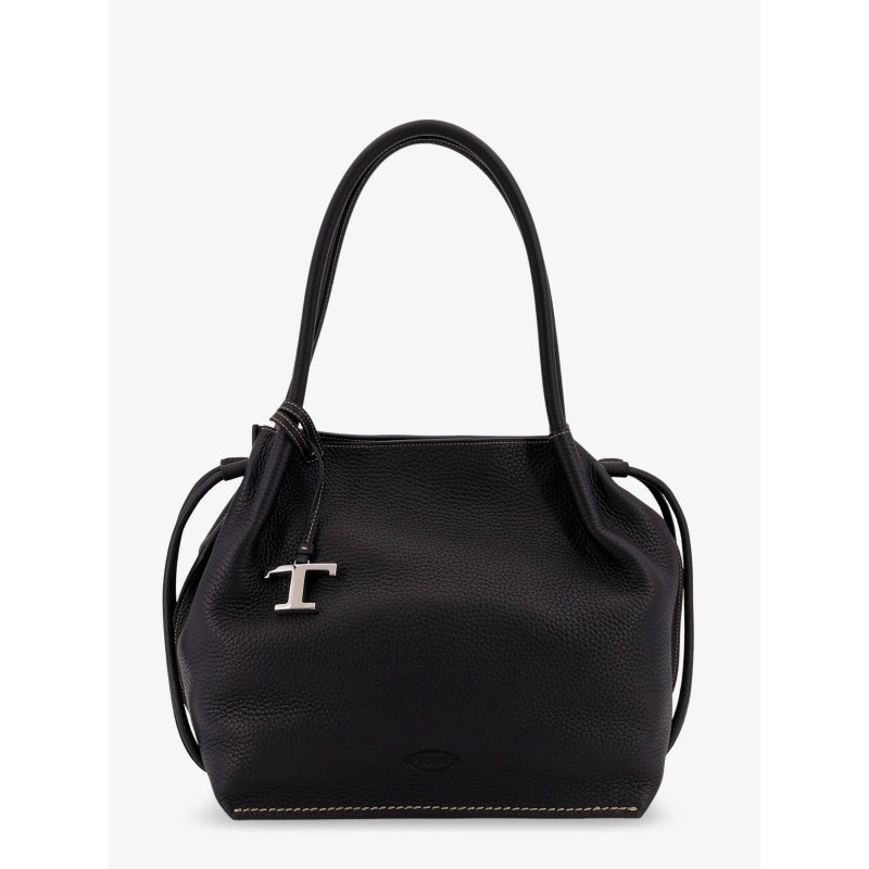 Leather shoulder bag
