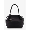 Leather shoulder bag