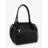 Leather shoulder bag