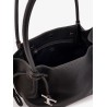 Leather shoulder bag