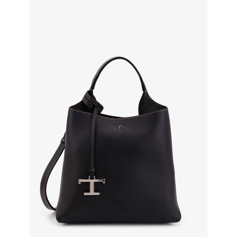 Leather shoulder bag