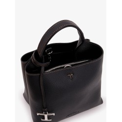 Leather shoulder bag