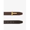 Reversible leather belt