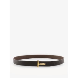 Reversible leather belt