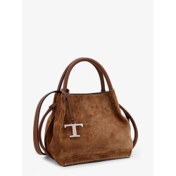 Suede shoulder bag