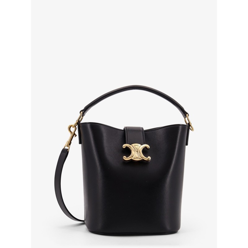 Louise Small leather bucket bag