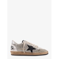 Ball Star mesh and leather sneakers