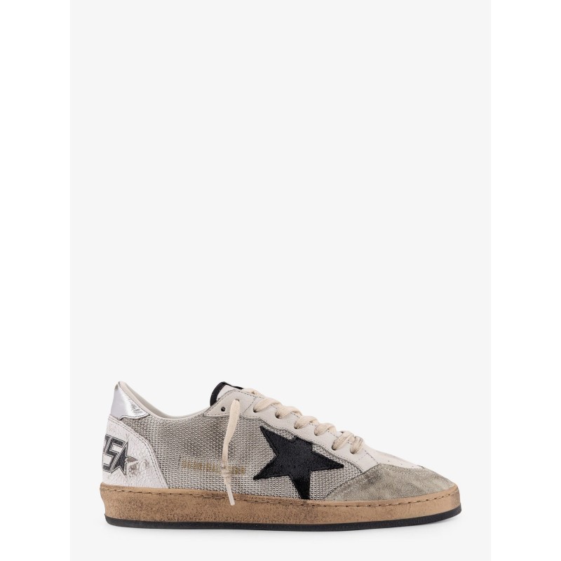 Ball Star mesh and leather sneakers