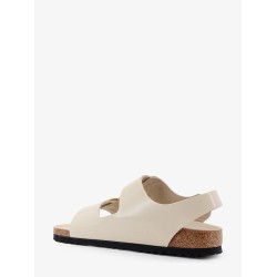 Milano Big Buckle patent leather sandals
