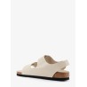 Milano Big Buckle patent leather sandals