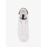 Low-top leather sneakers