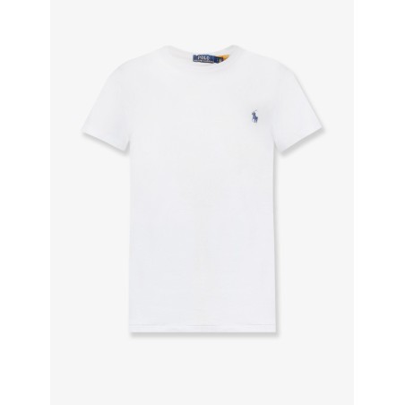 Cotton T-shirt with contrasting logo