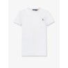 Cotton T-shirt with contrasting logo