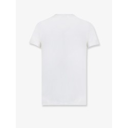 Cotton T-shirt with contrasting logo