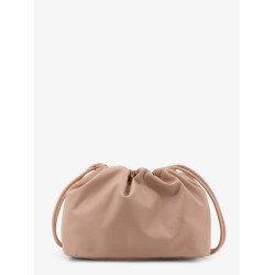 Horseshoe drawstring clutch bag