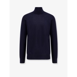 Cashmere and silk turtleneck