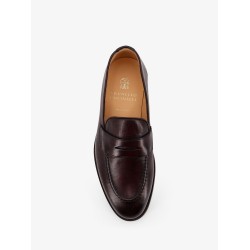 Leather loafers