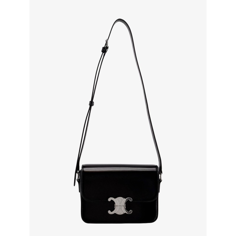 Teen Triomphe leather shoulder bag