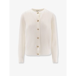 Wool cardigan with Knot buttons