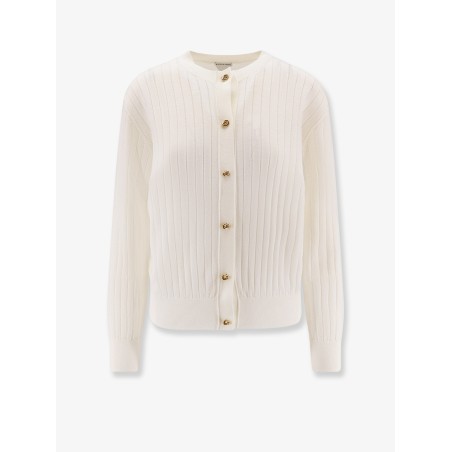 Wool cardigan with Knot buttons