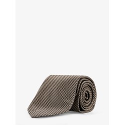 Silk tie with micro pattern